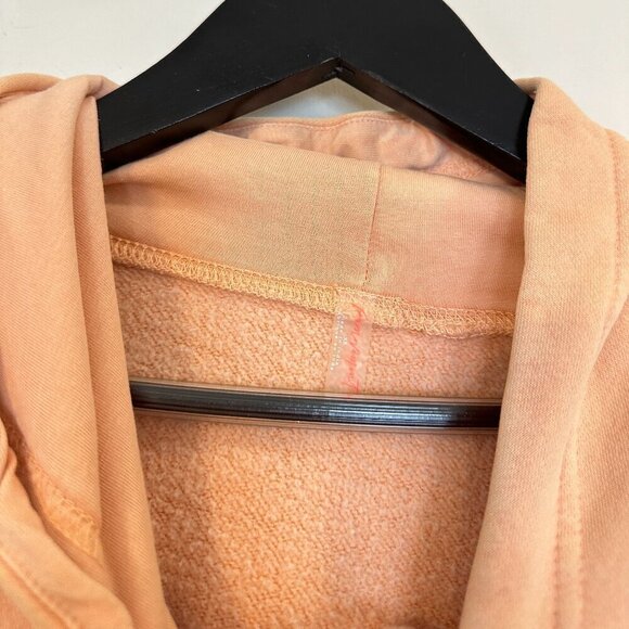 FREE PEOPLE Movement Sprint To The Finish Hoodie in Hot Coral Size X-Small NWT - Picture 9 of 14